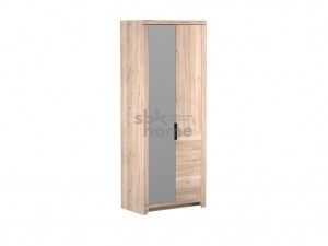 Юта Шкаф 2-х дверный с зеркалом Правый (SBK-Home)